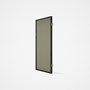 Good Neighbour® CGI Gate Premium .35 BMT Single 2.1m High Sheet: Moss Vale Sand, Frame: Ebony