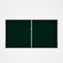 Good Neighbour® Superdek® Double Gate Standard .32 BMT 1.8m High Sheet: Caulfield Green, Frame: Beig
