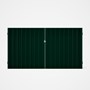 Good Neighbour® Superdek® Double Gate Standard .32 BMT 1.8m High Sheet: Caulfield Green, Frame: Caul