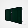 Good Neighbour® Superdek® Double Gate Standard .32 BMT 1.8m High Sheet: Caulfield Green, Frame: Dark