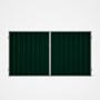 Good Neighbour® Superdek® Double Gate Standard .32 BMT 1.8m High Sheet: Caulfield Green, Frame: Gull