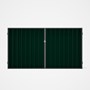Good Neighbour® Superdek® Double Gate Standard .32 BMT 1.8m High Sheet: Caulfield Green, Frame: Gran