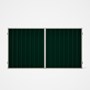 Good Neighbour® Superdek® Double Gate Standard .32 BMT 1.8m High Sheet: Caulfield Green, Frame: Off 