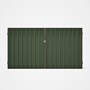 Good Neighbour® Superdek® Double Gate Standard .32 BMT 1.8m High Sheet: Mist Green, Frame: Banyan Br