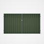 Good Neighbour® Superdek® Double Gate Standard .32 BMT 1.8m High Sheet: Mist Green, Frame: Rivergum