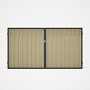 Good Neighbour® Superdek® Double Gate Standard .32 BMT 1.8m High Sheet: Primrose, Frame: Mountain Bl