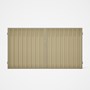 Good Neighbour® Superdek® Double Gate Standard .32 BMT 1.8m High Sheet: Primrose, Frame: Merino