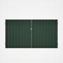Good Neighbour® Superdek® Double Gate Standard .32 BMT 1.8m High Sheet: Rivergum, Frame: Granite