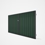Good Neighbour® Superdek® Double Gate Standard .32 BMT 1.8m High Sheet: Rivergum, Frame: Granite