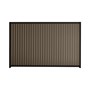 Good Neighbour® CGI 1200mm High Fence Panel Sheet: Banyan Brown, Post/Track: Ebony