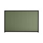 Good Neighbour® CGI 1200mm High Fence Panel Sheet: Mist Green, Post/Track: Ebony