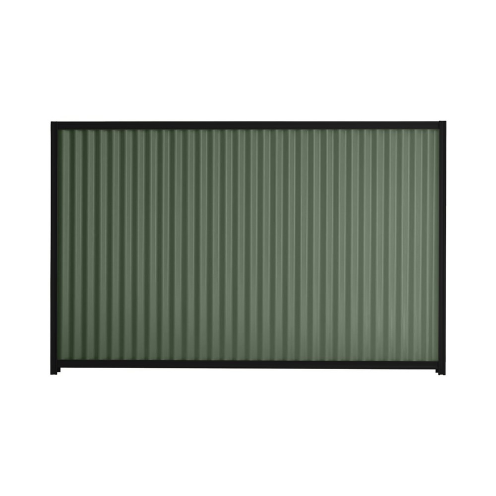 Good Neighbour® CGI 1200mm High Fence Panel Sheet: Rivergum, Post/Track: Ebony