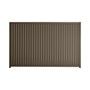 Good Neighbour® CGI 1500mm High Fence Panel Sheet: Banyan Brown, Post/Track: Banyan Brown