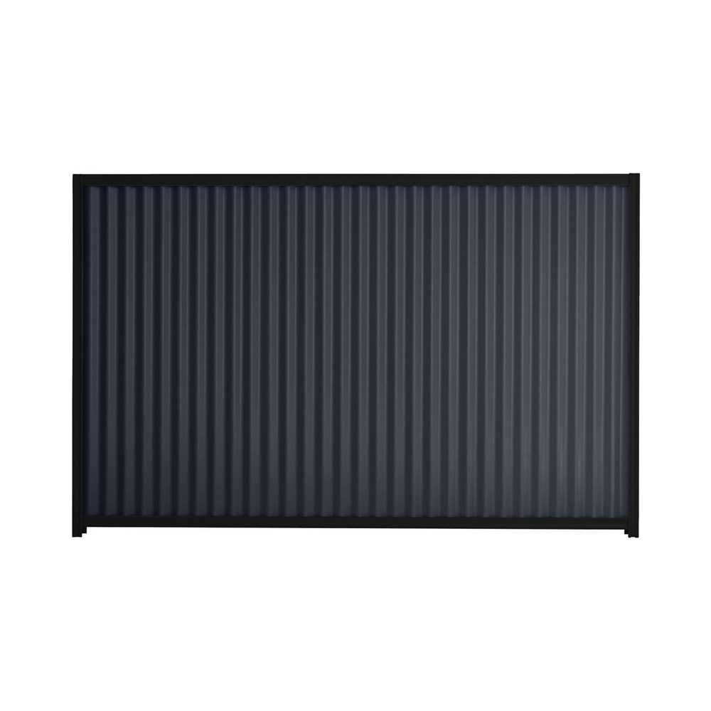 Good Neighbour® CGI 1500mm High Fence Panel Sheet: Dark Stone, Post/Track: Ebony