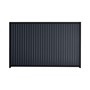 Good Neighbour® CGI 1500mm High Fence Panel Sheet: Dark Stone, Post/Track: Ebony