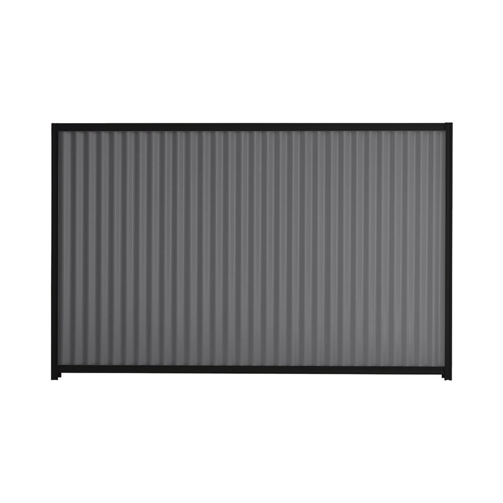 Good Neighbour® CGI 1500mm High Fence Panel Sheet: Granite, Post/Track: Ebony