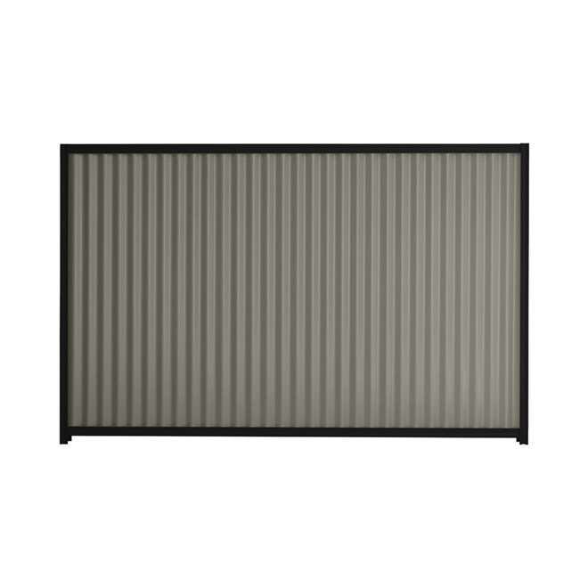 Good Neighbour® CGI 1500mm High Fence Panel Sheet: Marsh, Post/Track: Ebony