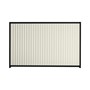 Good Neighbour® CGI 1500mm High Fence Panel Sheet: Off White, Post/Track: Ebony