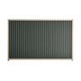 Good Neighbour CGI 1500mm High Fence Panel Sheet: Slate Grey, Post/Track: Merino