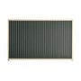 Good Neighbour CGI 1500mm High Fence Panel Sheet: Slate Grey, Post/Track: Primrose