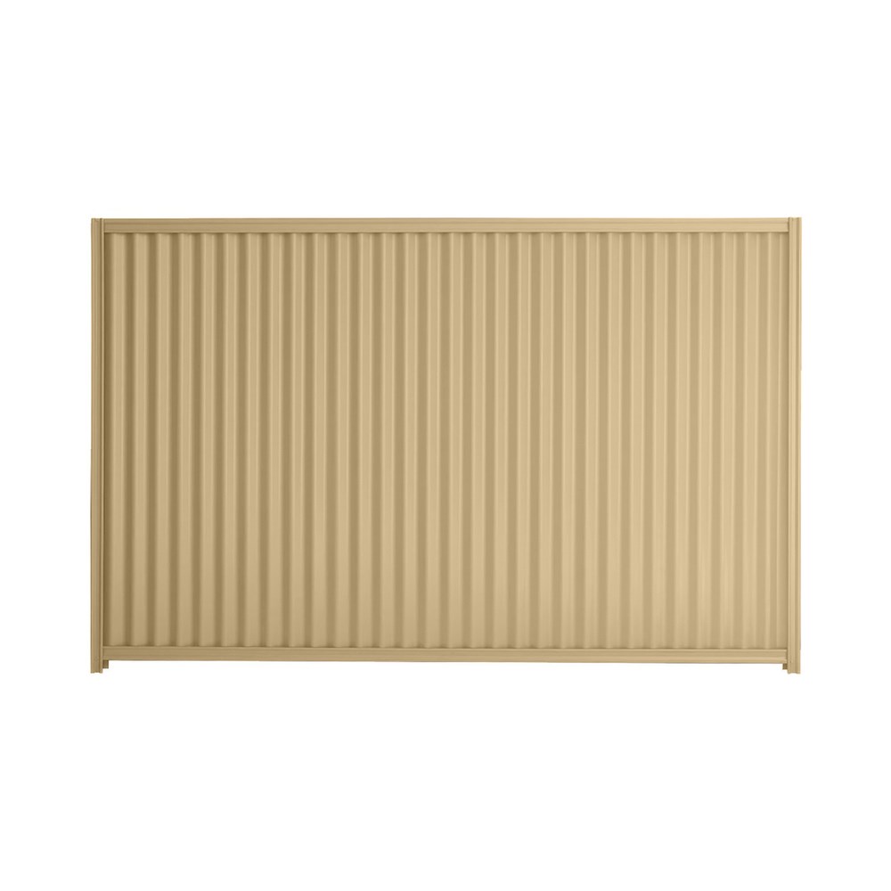Good Neighbour® CGI 1500mm High Fence Panel Sheet: Wheat, Post/Track: Wheat
