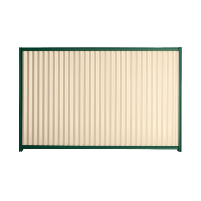 Good Neighbour CGI 1800mm High Fence Panel Sheet: Primrose, Post/Track: Caulfield Green