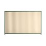 Good Neighbour CGI 1800mm High Fence Panel Sheet: Primrose, Post/Track: Mist Green