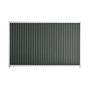 Good Neighbour CGI 1800mm High Fence Panel Sheet: Slate Grey, Post/Track: Off White