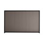 Good Neighbour CGI 2100mm High Fence Panel Sheet: Banyan Brown, Post/Track: Ebony