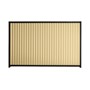 Good Neighbour CGI 2100mm High Fence Panel Sheet: Wheat, Post/Track: Ebony