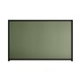 Good Neighbour® CGI Mini 1500mm High Fence Panel Sheet: Mist Green Post/Track: Ebony