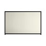 Good Neighbour® CGI Mini 1500mm High Fence Panel Sheet: Off White Post/Track: Ebony