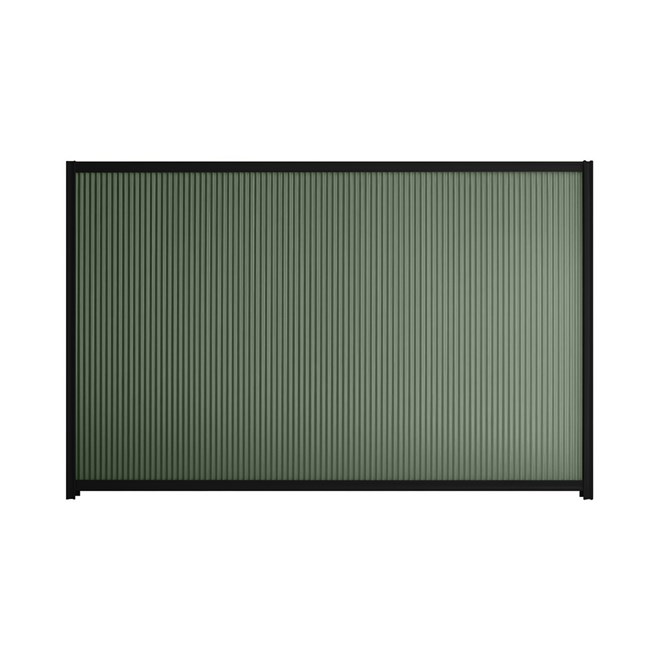 Good Neighbour® CGI Mini 1500mm High Fence Panel Sheet: Rivergum Post/Track: Ebony
