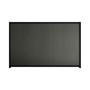 Good Neighbour® CGI Mini 1500mm High Fence Panel Sheet: Slate Grey Post/Track: Ebony