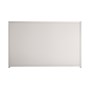 Good Neighbour CGI Mini 1800mm High Fence Panel Sheet: Off White, Post/Track: Off White