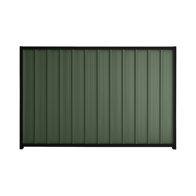Good Neighbour® Superdek® 1500mm High Fence Panel Sheet: Rivergum Post/Track: Ebony