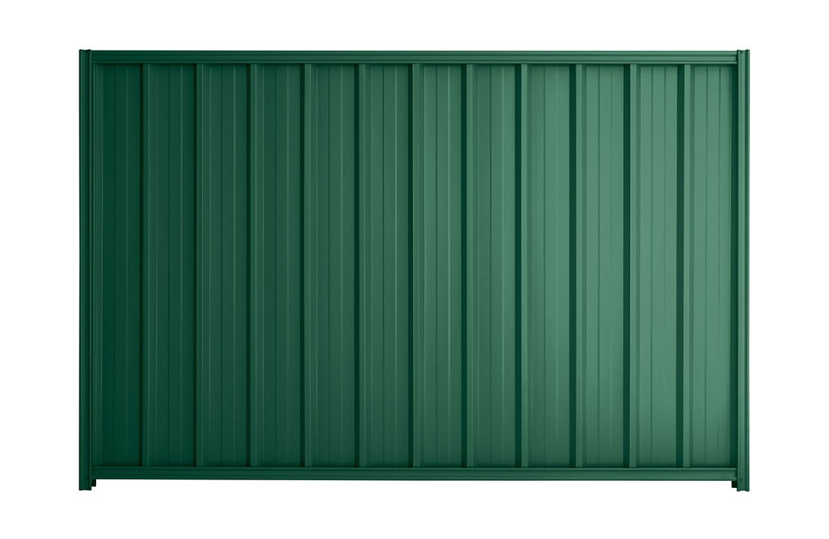 Good Neighbour Superdek 1800mm High Fence Panel Sheet: Caulfield Green, Post/Track: Caulfield Green