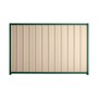 Good Neighbour Superdek 1800mm High Fence Panel Sheet: Merino, Post/Track: Caulfield Green