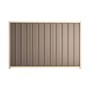 Good Neighbour Superdek 2100mm High Fence Panel Sheet: Beige, Post/Track: Primrose
