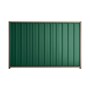 Good Neighbour Superdek 2100mm High Fence Panel Sheet: Caulfield Green, Post/Track: Beige