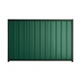 Good Neighbour Superdek 2100mm High Fence Panel Sheet: Caulfield Green, Post/Track: Gun Metal Grey