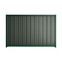 Good Neighbour Superdek 2100mm High Fence Panel Sheet: Slate Grey, Post/Track: Caulfield Green