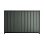 Good Neighbour Superdek 2100mm High Fence Panel Sheet: Slate Grey, Post/Track: Gun Metal Grey