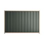 Good Neighbour Superdek 2100mm High Fence Panel Sheet: Slate Grey, Post/Track: Merino