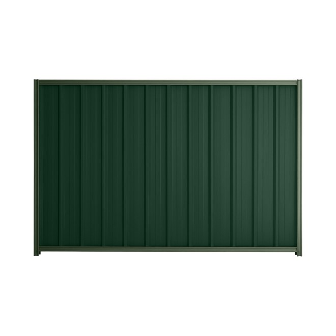 Good Neighbour® Superdek® 900mm High Fence Panel Sheet: Caulfield Green Post/Track: Rivergum