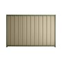 Good Neighbour® Superdek® 900mm High Fence Panel Sheet: Merino Post/Track: Mist Green