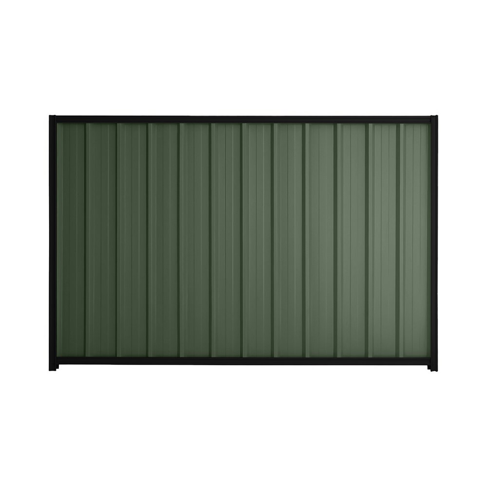 Good Neighbour® Superdek® 900mm High Fence Panel Sheet: Rivergum Post/Track: Ebony