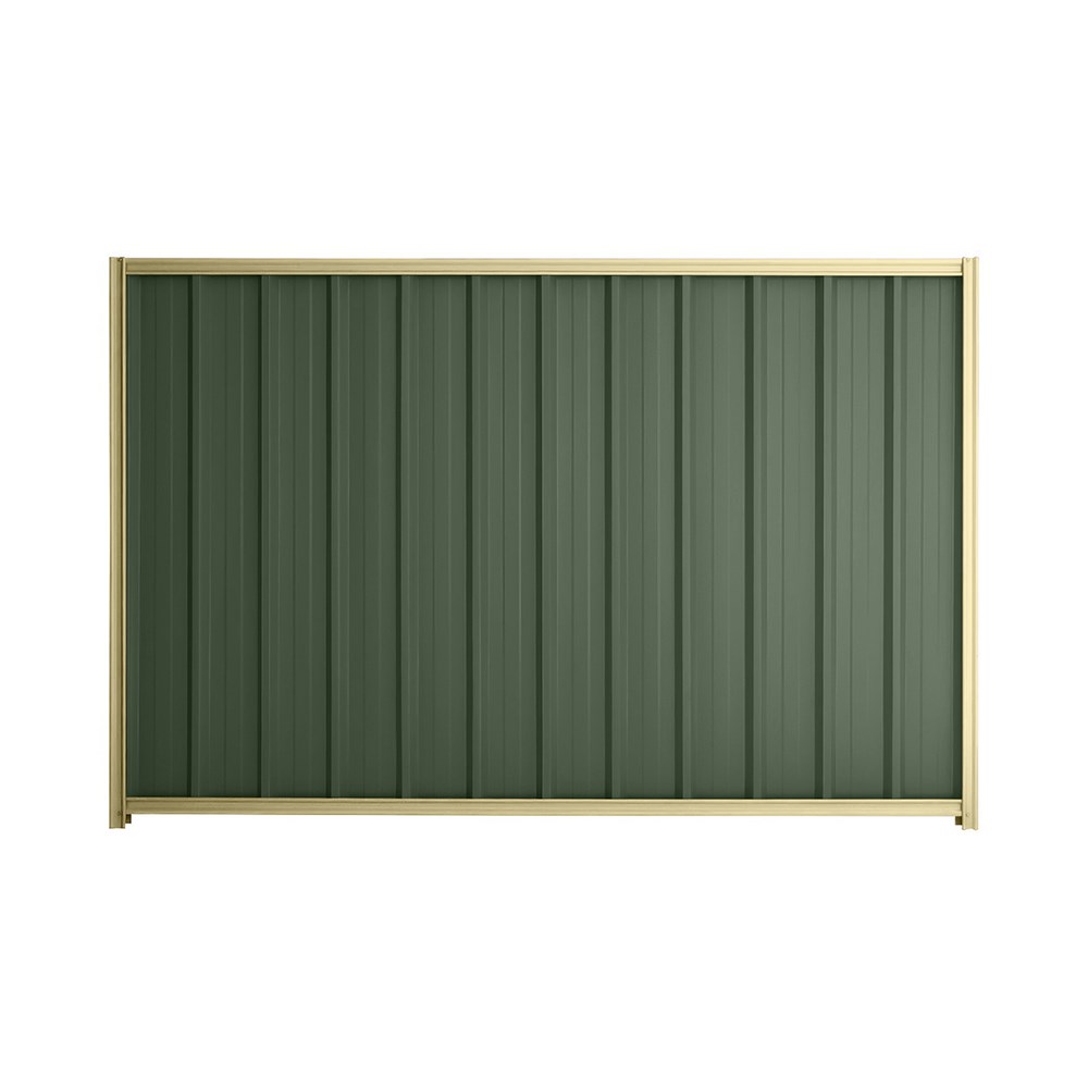 Good Neighbour® Superdek® 900mm High Fence Panel Sheet: Rivergum Post/Track: Primrose