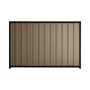 Good Neighbour® Superdek® 1200mm High Fence Panel Sheet: Beige Post/Track: Ebony