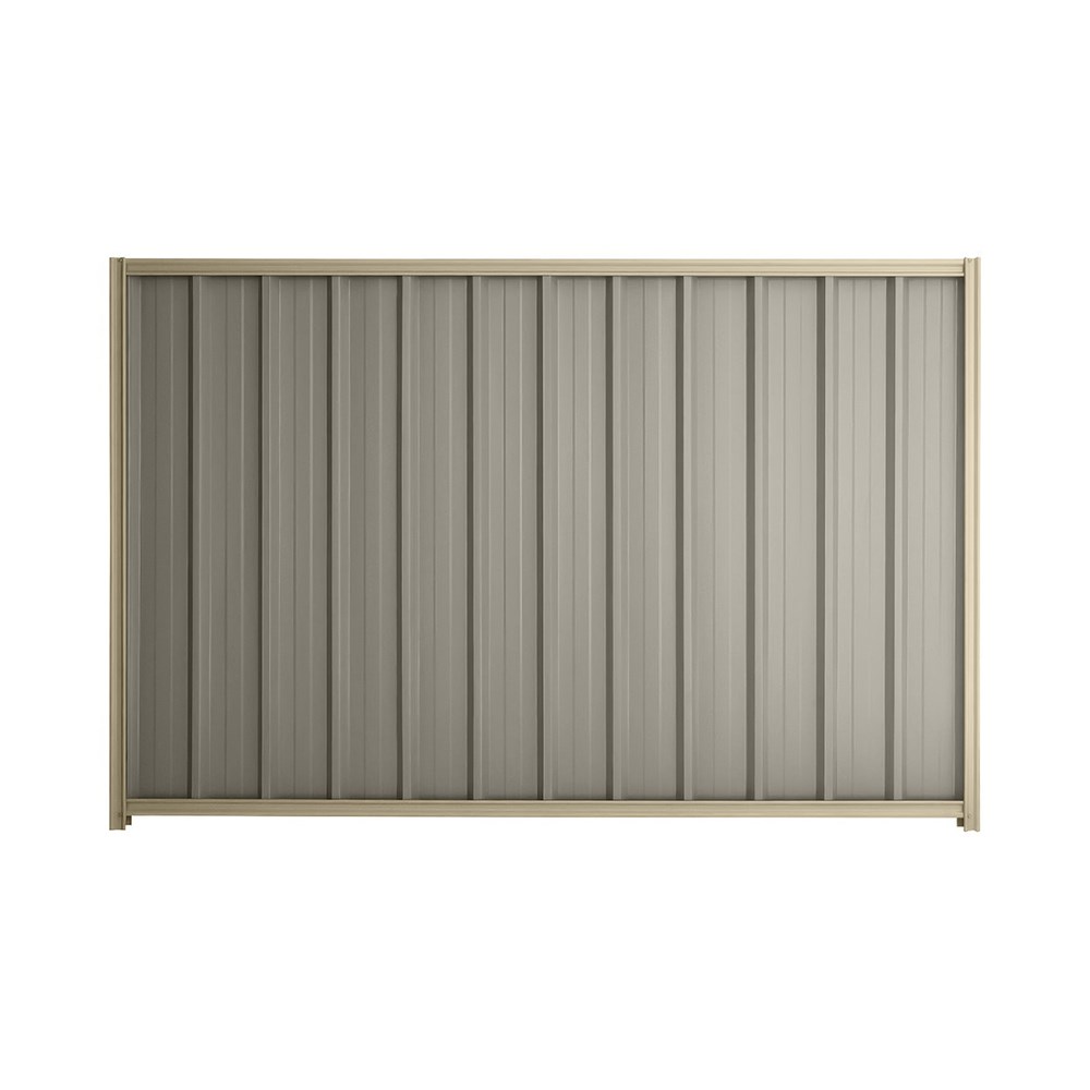 Good Neighbour® Superdek® 1200mm High Fence Panel Sheet: Birch Post/Track: Merino
